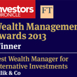 WM 2013 Best WM For Alternative Investments
