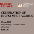 Celebration Of Inv Awards Stockbroking Cust Service Killik